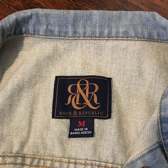 Rock & Republic Jean Vest - Picture 3 of 4